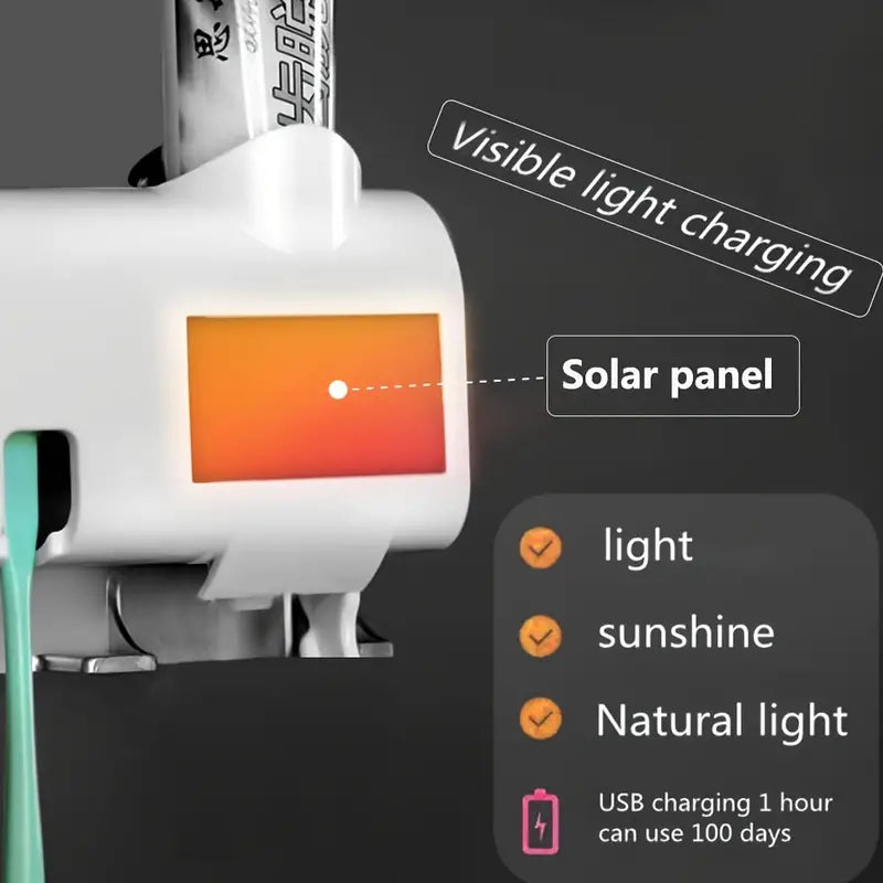 Toothbrush UV Sterilizer with Wall Mounted Holder (1pc)