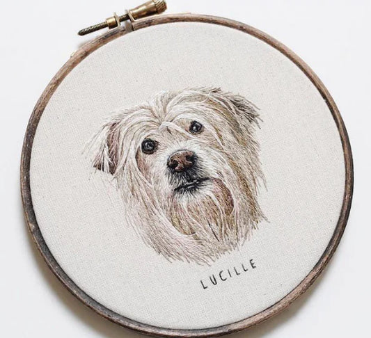 Customizable Traditional Pet Embroidery