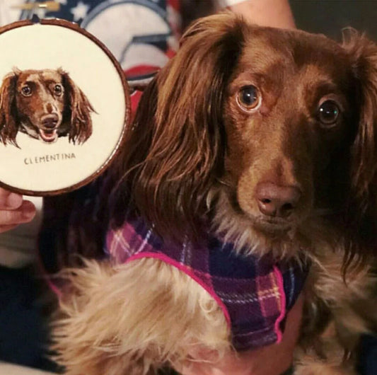 Customizable Traditional Pet Embroidery